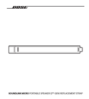 Bose SOUNDLINK MICRO Bedienungsanleitung