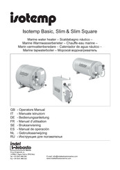 Isotemp Slim Square Bedienungsanleitung