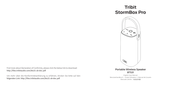 tribit StormBox Pro Benutzerhandbuch