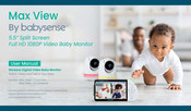 BabySense Max View Benutzerhandbuch