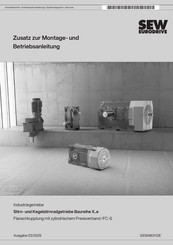 Sew-Eurodrive X e Serie Betriebsanleitung - Zusatz
