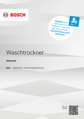Bosch WNA13441 Gebrauchs- Und Montageanleitung