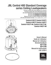 Harman JBL Professional Control 400 Serie Benutzerhandbuch