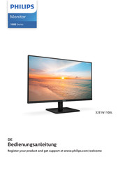 Philips 1000 Serie Bedienungsanleitung