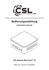 CSL CSL24024 Bedienungsanleitung