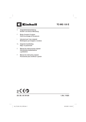 EINHELL 44.191.69 Originalbetriebsanleitung