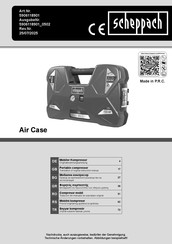Scheppach Air Case Original Bedienungsanleitung