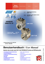 Tr-Electronic CD 75-Serie Benutzerhandbuch
