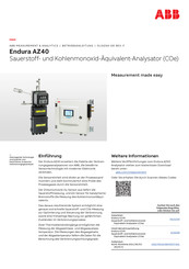 Abb Endura AZ40 Betriebsanleitung
