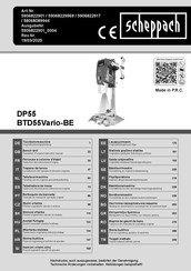 Scheppach DP55 Original Bedienungsanleitung