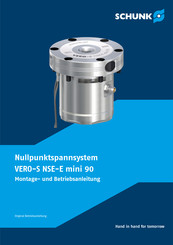 Schunk VERO-S NSE-E mini 90 Montage- Und Betriebsanleitung