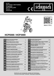 Scheppach HCP5000 Originalbetriebsanleitung