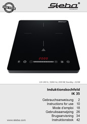 Steba IK 35 Gebrauchsanweisung