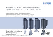 bürkert AE33 Bedienungsanleitung
