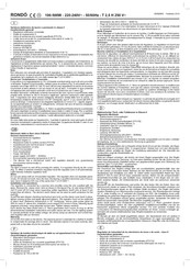 Relco RONDO Kurzanleitung