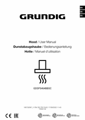 Grundig GDSP5464BBSC Bedienungsanleitung