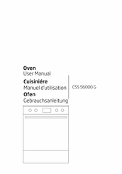 Beko CSS 56000 G Gebrauchsanleitung