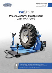 Twin Busch TWX-80T Installation, Bedienung Und Wartung
