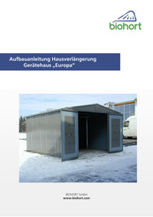biohort Europa Aufbauanleitung