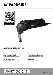 Parkside PMK 550 C2 Originalbetriebsanleitung
