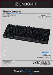 ENDORFY Thock Compact Wireless Bedienungsanleitung