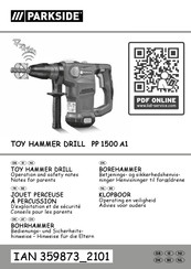 Parkside PP 1500 A1 Bedienungs- Und Sicherheitshinweise