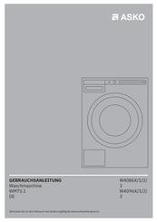 Asko W4086 1 Serie Gebrauchsanleitung