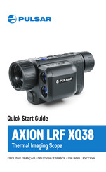 Pulsar AXION LRF XQ38 Schnellstartanleitung