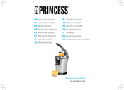 Princess Master Juicer Pro Bedienungsanleitung