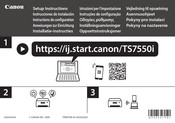 Canon Pixma TS7550i Anweisungen Zur Einrichtung