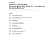 Roborock H60 Ultra Benutzerhandbuch