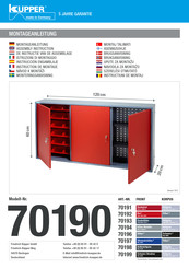 Kupper 70192 Montageanleitung