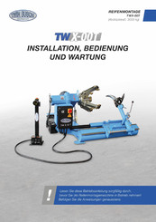 Twin Busch TWX-00T Installation, Bedienung Und Wartung