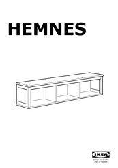 IKEA HEMNES Bedienungsanleitung