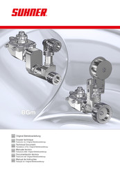 Suhner BGm-1:1-BC-100/100/40 Originalbetriebsanleitung