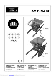 Gude 30011 Originalbetriebsanleitung