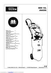 Gude GDS 12L Originalbetriebsanleitung