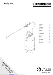 Kärcher RM-Sprayer Handbuch