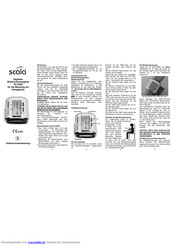 Scala SC 6400 Gebrauchsanweisung