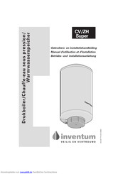 Inventum CV Super Betriebsanleitung Und Installationsanleitung