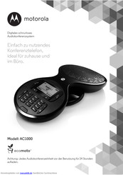 Motorola AC1000 Bedienungsanleitung