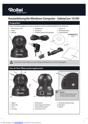 Rollei SafetyCam-10 HD Kurzanleitung