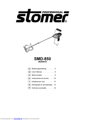 Stomer SMD-850 Bedienungsanleitung