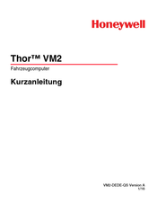 Honeywell thor VM2 Kurzanleitung
