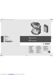 Bosch RC 2 Professional Originalbetriebsanleitung
