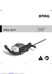 STIHL HS 87 Gebrauchsanleitung