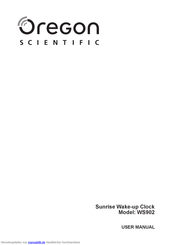 Oregon Scientific WS902 Benutzerhandbuch