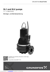 Grundfos SLV Montage- Und Betriebsanleitung