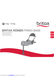 Britax RÖMER PRIMO BASE Gebrauchshandbuch