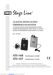 Stageline ATS-16T Bedienungsanleitung